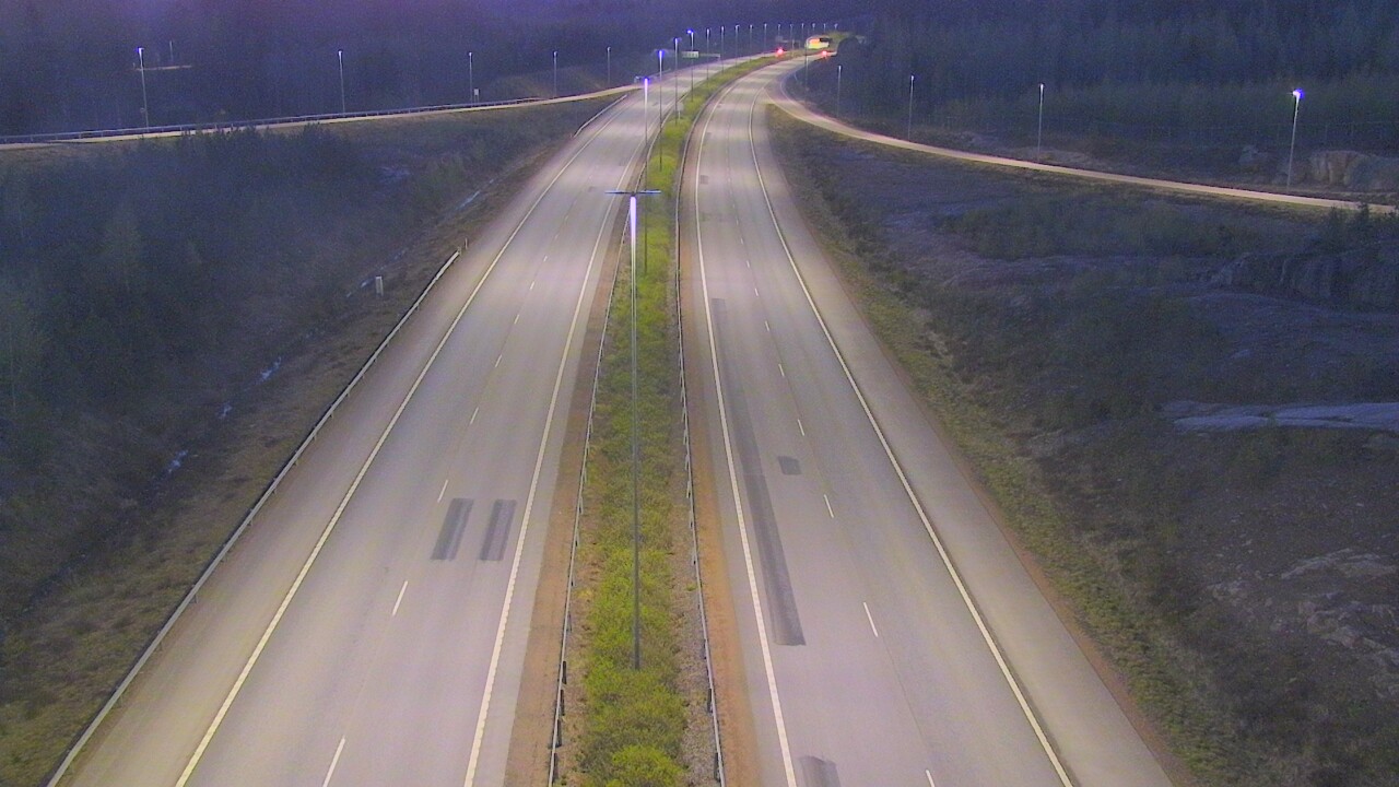 Weather Camera Image Väg 7 Lovisa, Marnadsbacken 2, Loviisa, Uusimaa