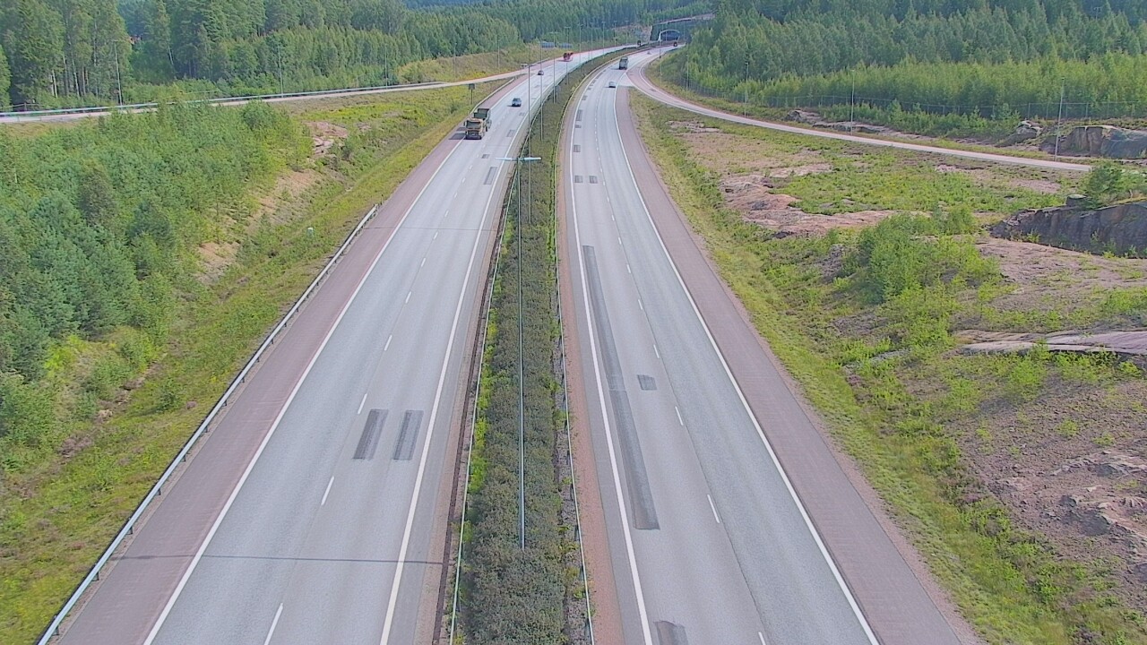 Weather Camera Image Road 7 Loviisa, Markkinamäki 2, Loviisa, Uusimaa