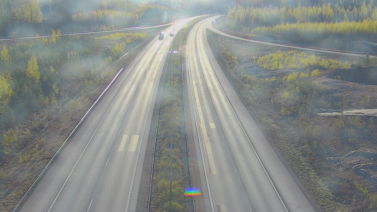 Weather Camera Image Väg 7 Lovisa, Marnadsbacken 2, Loviisa, Uusimaa