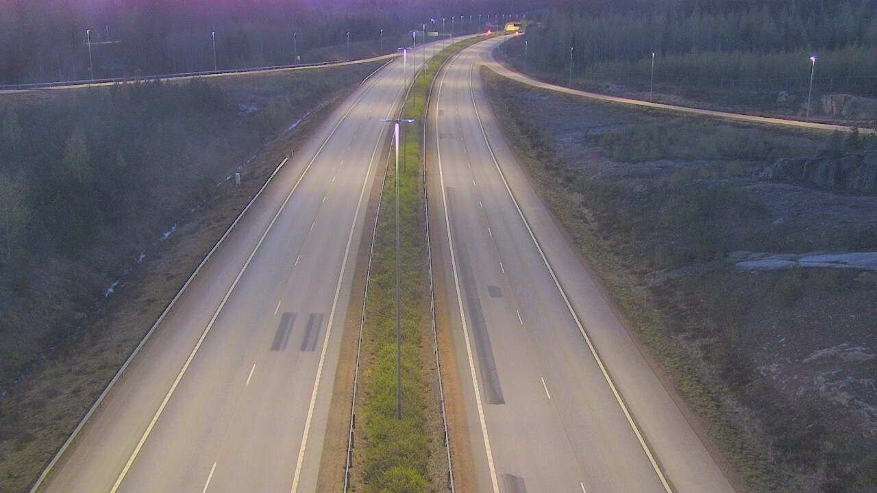 Weather Camera Image Väg 7 Lovisa, Marnadsbacken 2, Loviisa, Uusimaa