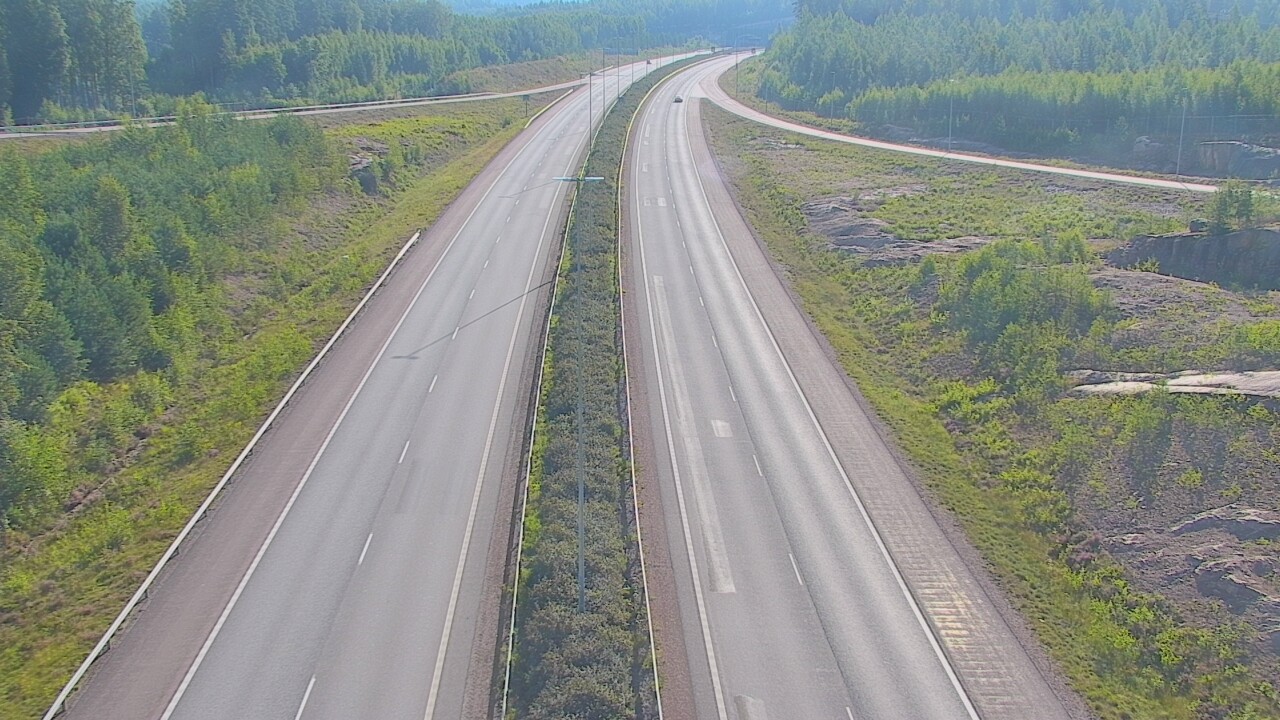 Weather Camera Image Road 7 Loviisa, Markkinamäki 2, Loviisa, Uusimaa