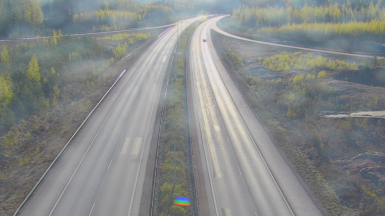 Weather Camera Image Väg 7 Lovisa, Marnadsbacken 2, Loviisa, Uusimaa