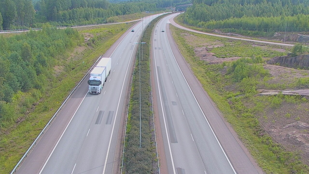 Weather Camera Image Road 7 Loviisa, Markkinamäki 2, Loviisa, Uusimaa