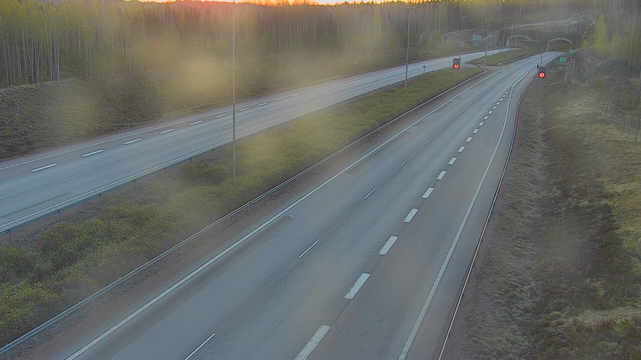 Weather Camera Image Road 7 Loviisa Markkinamäki, boom, west, Loviisa, Uusimaa