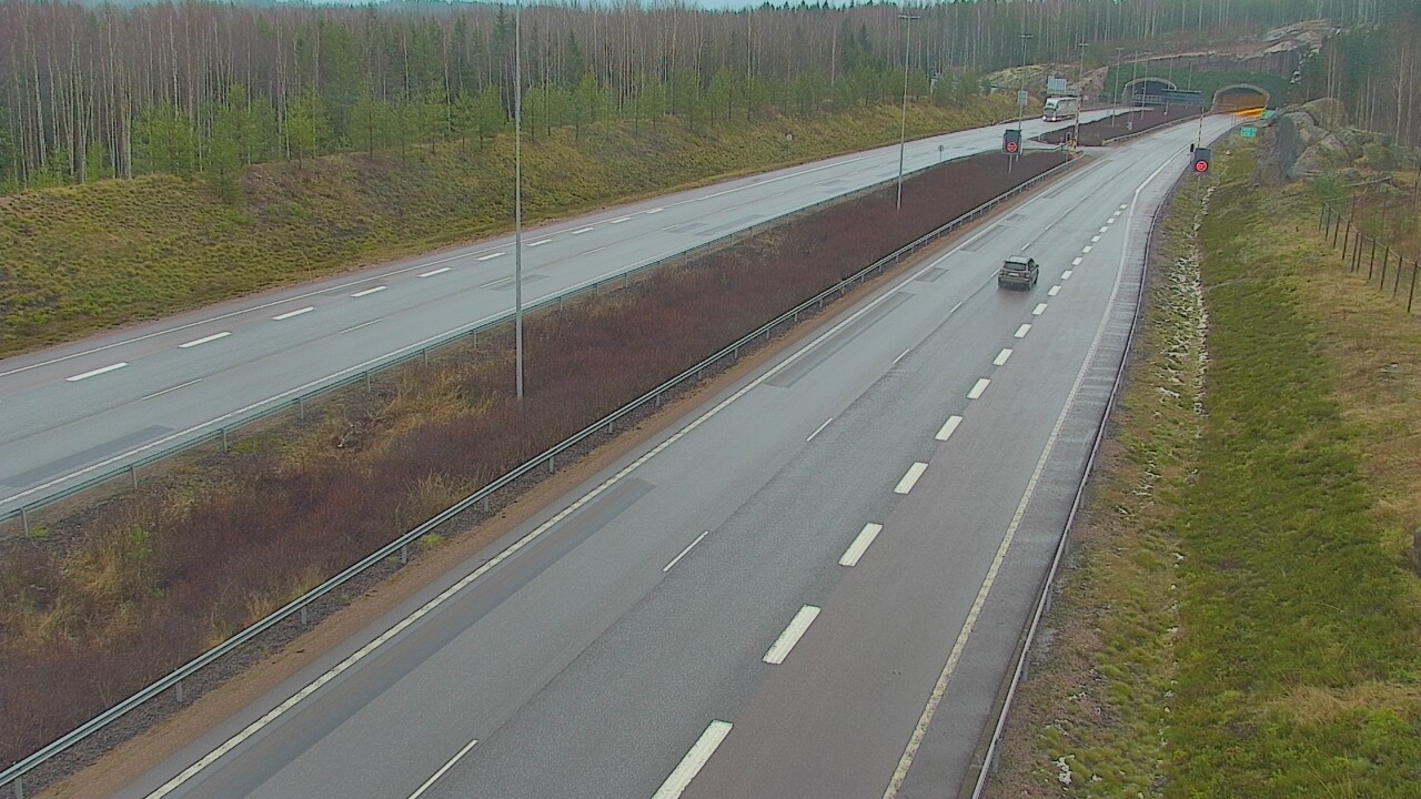 Weather Camera Image Road 7 Loviisa Markkinamäki, boom, west, Loviisa, Uusimaa