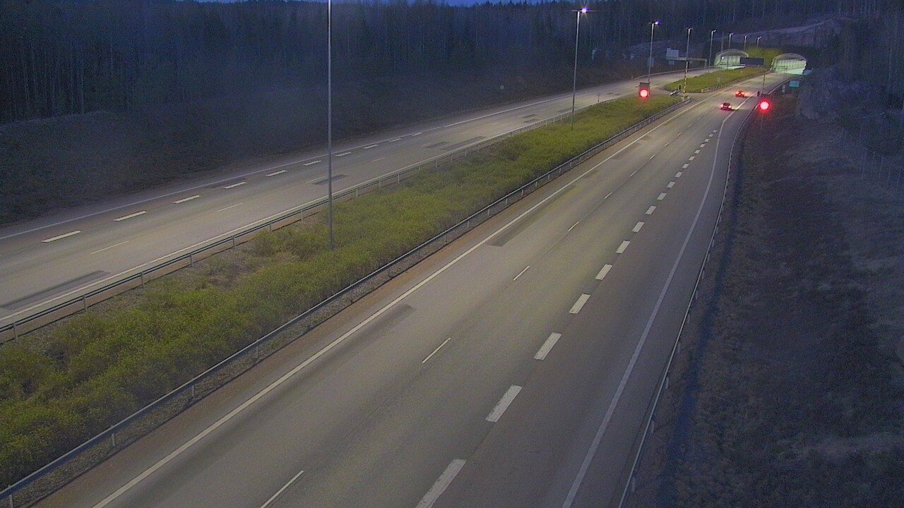 Weather Camera Image Road 7 Loviisa Markkinamäki, boom, west, Loviisa, Uusimaa