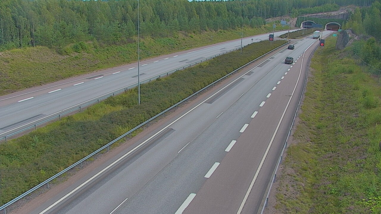 Weather Camera Image Road 7 Loviisa Markkinamäki, boom, west, Loviisa, Uusimaa