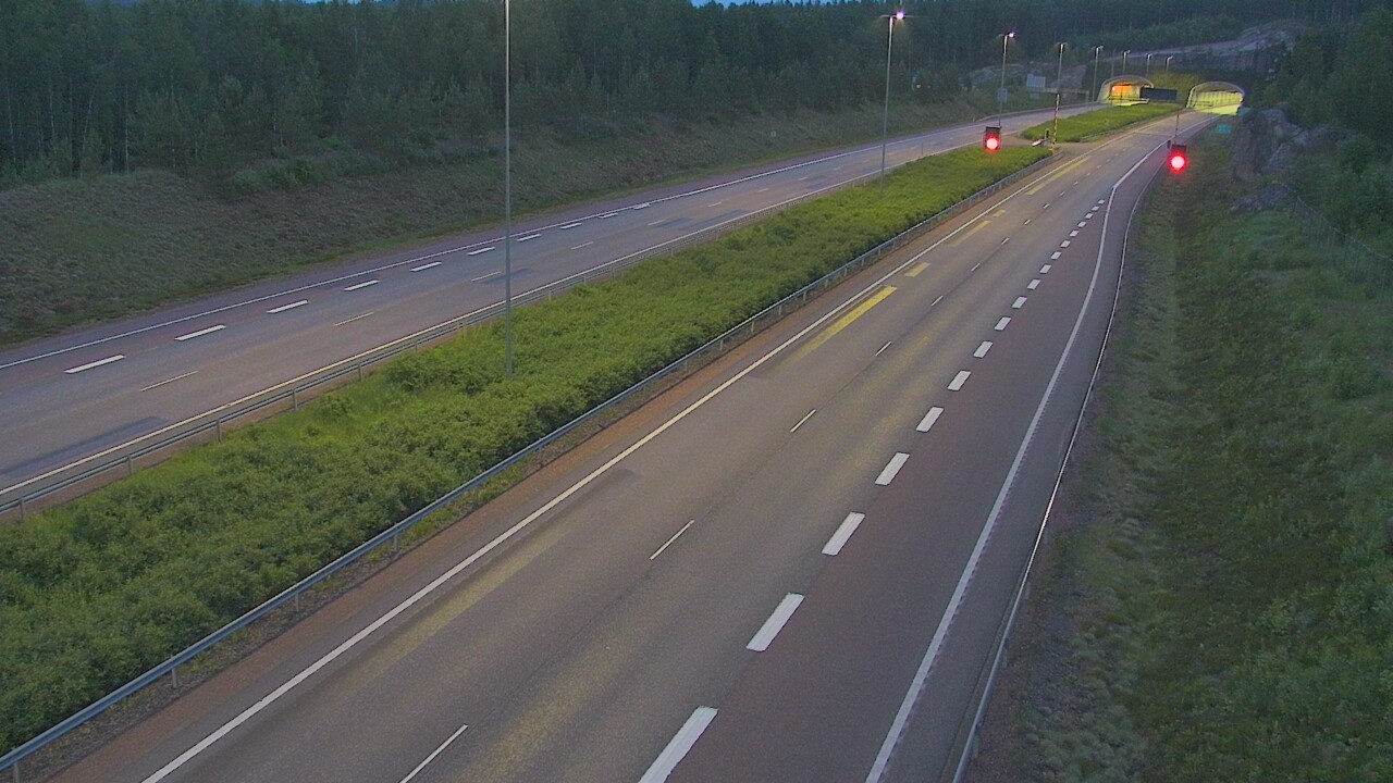 Kelikamerat Kuva Tie 7 Loviisa Markkinamäki, puomi, länsi, Loviisa, Uusimaa