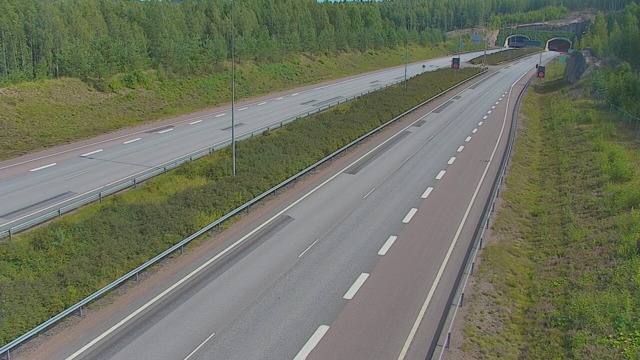 Weather Camera Image Road 7 Loviisa Markkinamäki, boom, west, Loviisa, Uusimaa