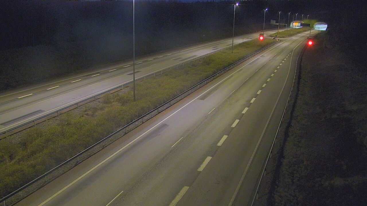 Kelikamerat Kuva Tie 7 Loviisa Markkinamäki, puomi, länsi, Loviisa, Uusimaa