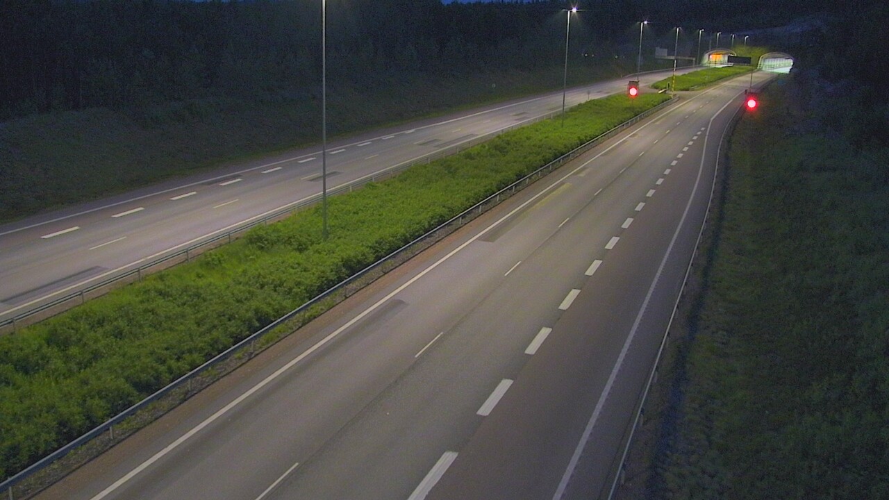 Kelikamerat Kuva Tie 7 Loviisa Markkinamäki, puomi, länsi, Loviisa, Uusimaa