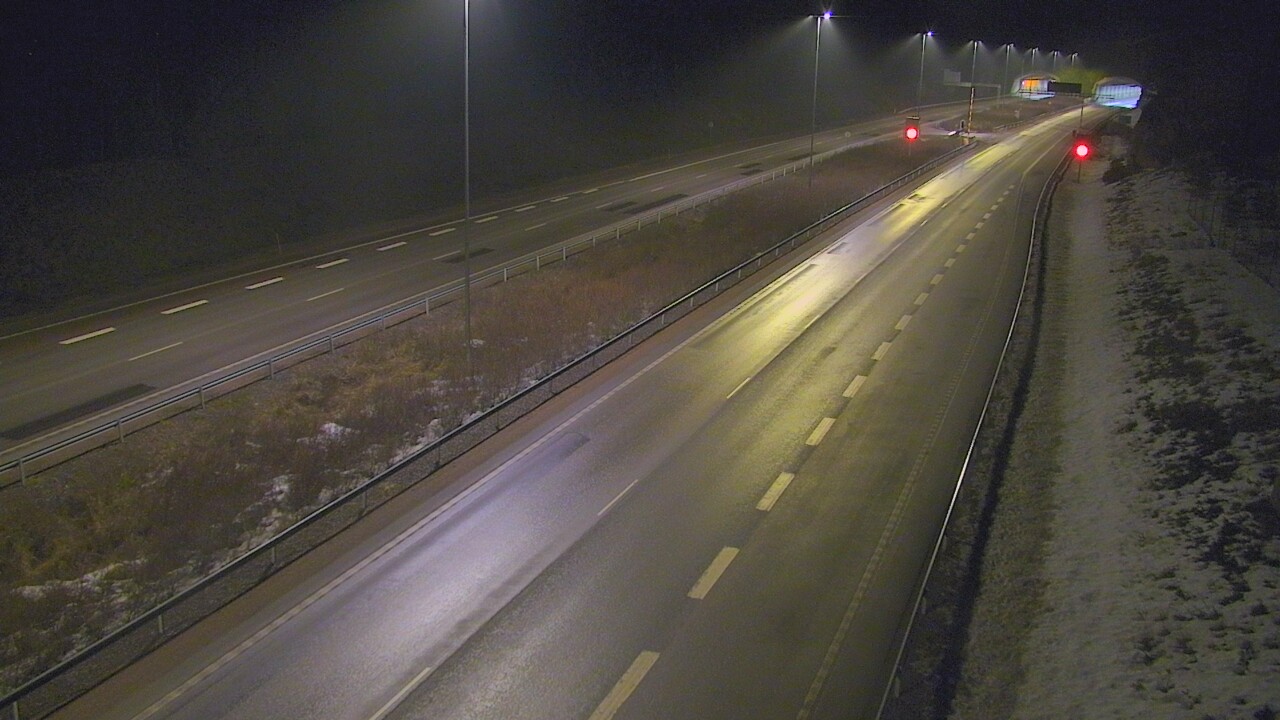 Kelikamerat Kuva Tie 7 Loviisa Markkinamäki, puomi, länsi, Loviisa, Uusimaa