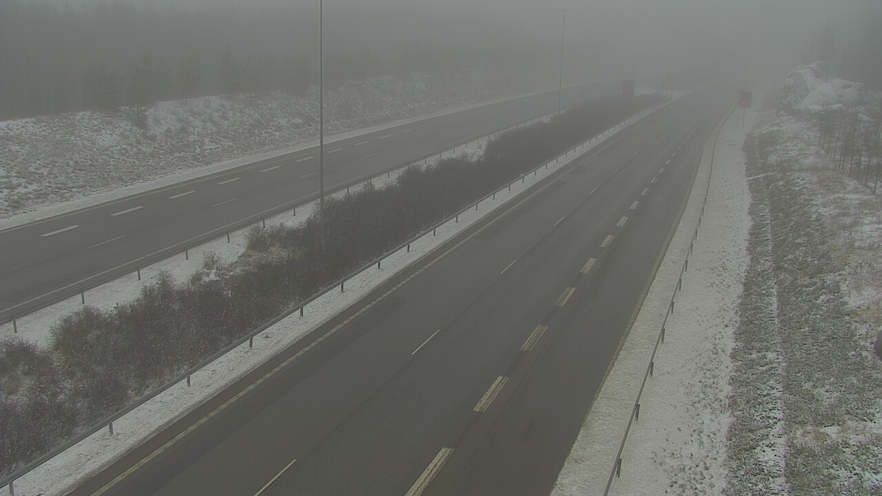 Kelikamerat Kuva Tie 7 Loviisa Markkinamäki, puomi, länsi, Loviisa, Uusimaa