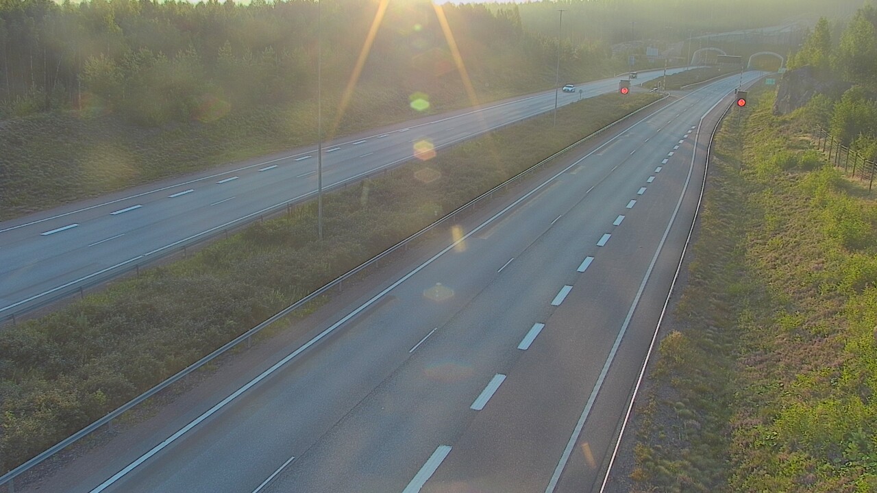 Weather Camera Image Road 7 Loviisa Markkinamäki, boom, west, Loviisa, Uusimaa