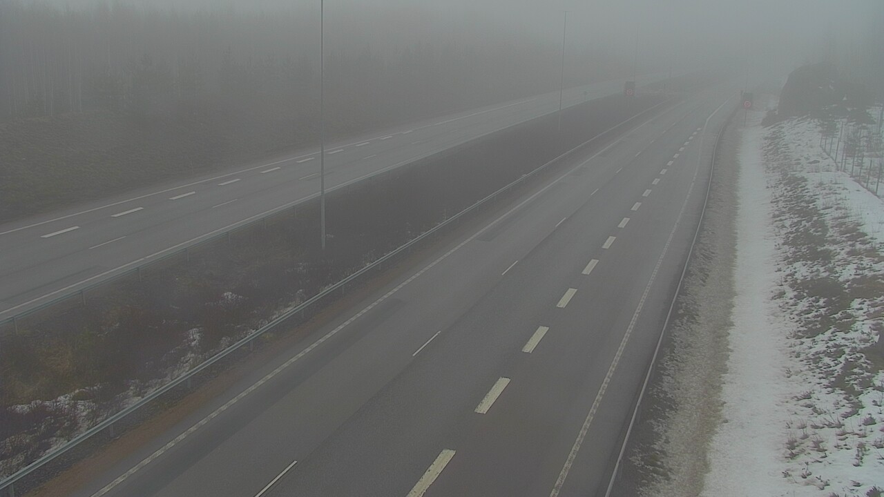 Kelikamerat Kuva Tie 7 Loviisa Markkinamäki, puomi, länsi, Loviisa, Uusimaa