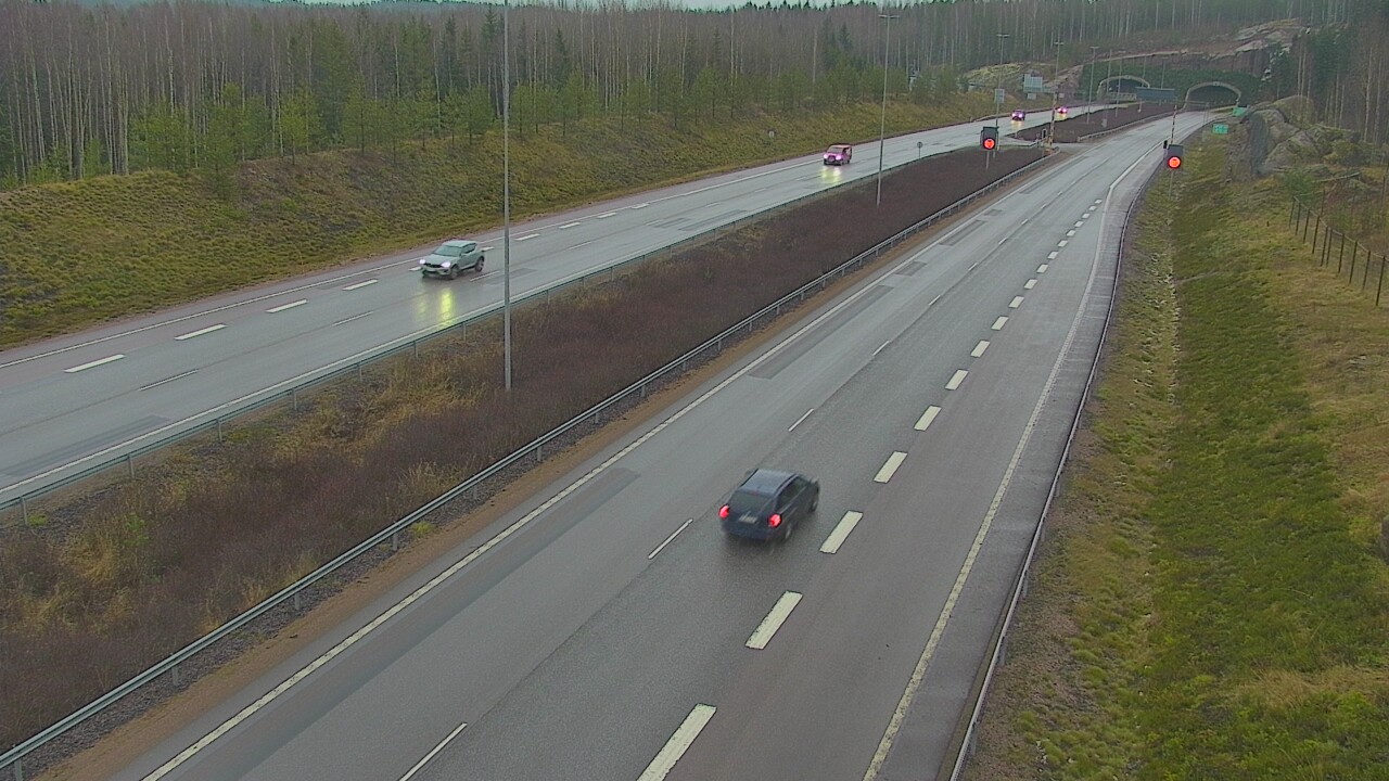 Weather Camera Image Väg 7 Lovisa Marnadsbacken , bom, väst, Loviisa, Uusimaa