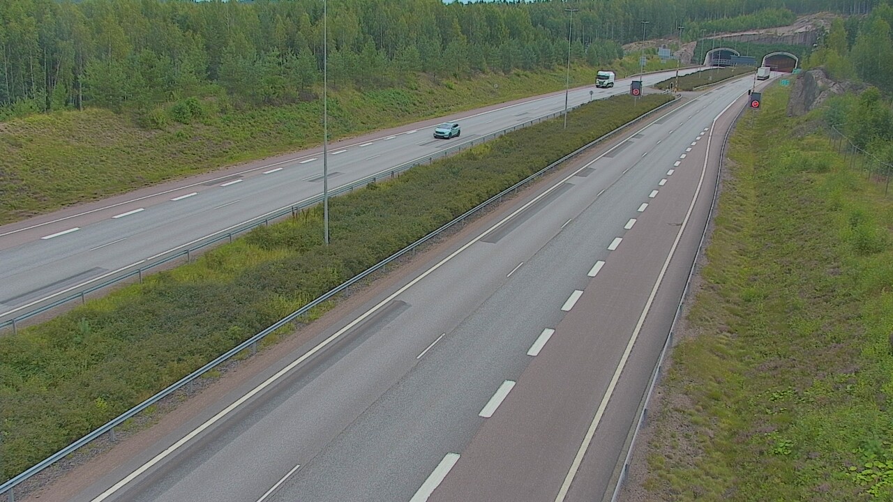 Weather Camera Image Road 7 Loviisa Markkinamäki, boom, west, Loviisa, Uusimaa