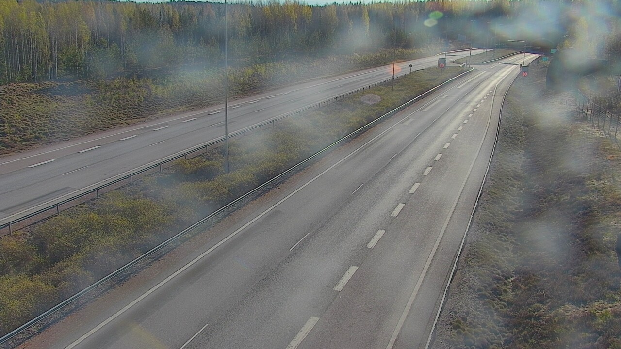 Kelikamerat Kuva Tie 7 Loviisa Markkinamäki, puomi, länsi, Loviisa, Uusimaa