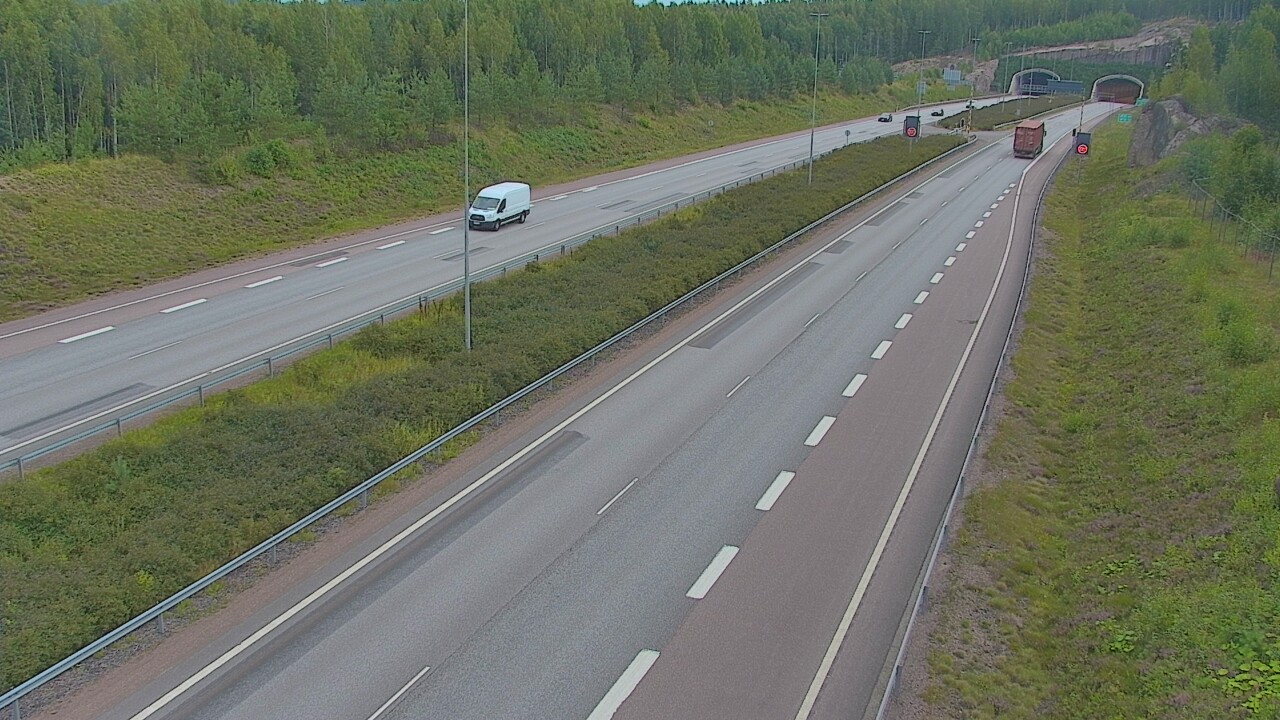 Weather Camera Image Road 7 Loviisa Markkinamäki, boom, west, Loviisa, Uusimaa