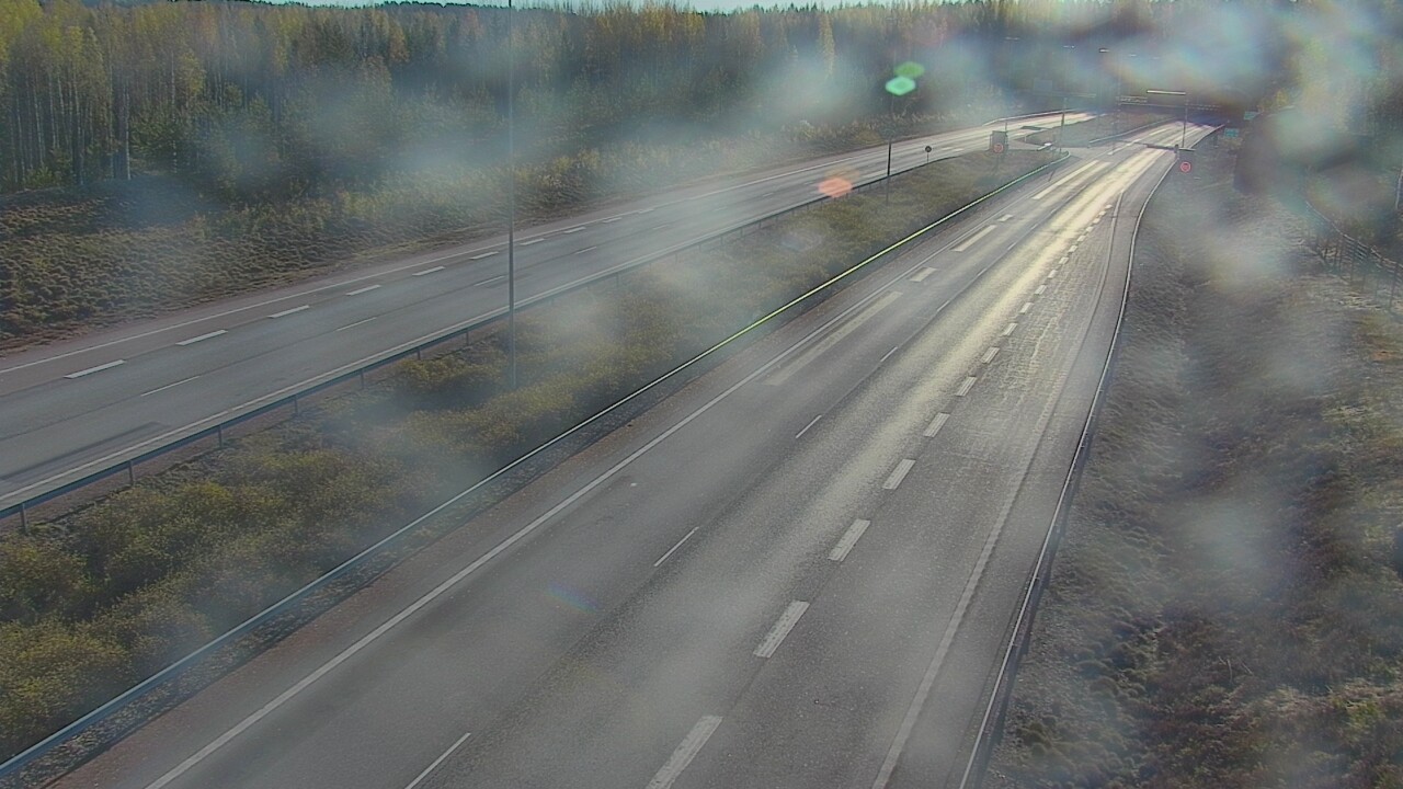 Kelikamerat Kuva Tie 7 Loviisa Markkinamäki, puomi, länsi, Loviisa, Uusimaa