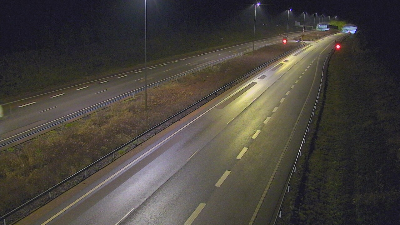 Kelikamerat Kuva Tie 7 Loviisa Markkinamäki, puomi, länsi, Loviisa, Uusimaa