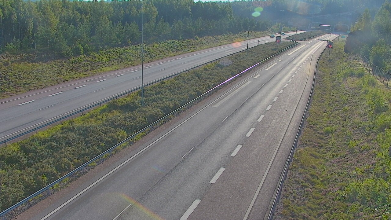 Weather Camera Image Road 7 Loviisa Markkinamäki, boom, west, Loviisa, Uusimaa