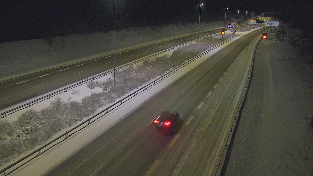 Kelikamerat Kuva Tie 7 Loviisa Markkinamäki, puomi, länsi, Loviisa, Uusimaa