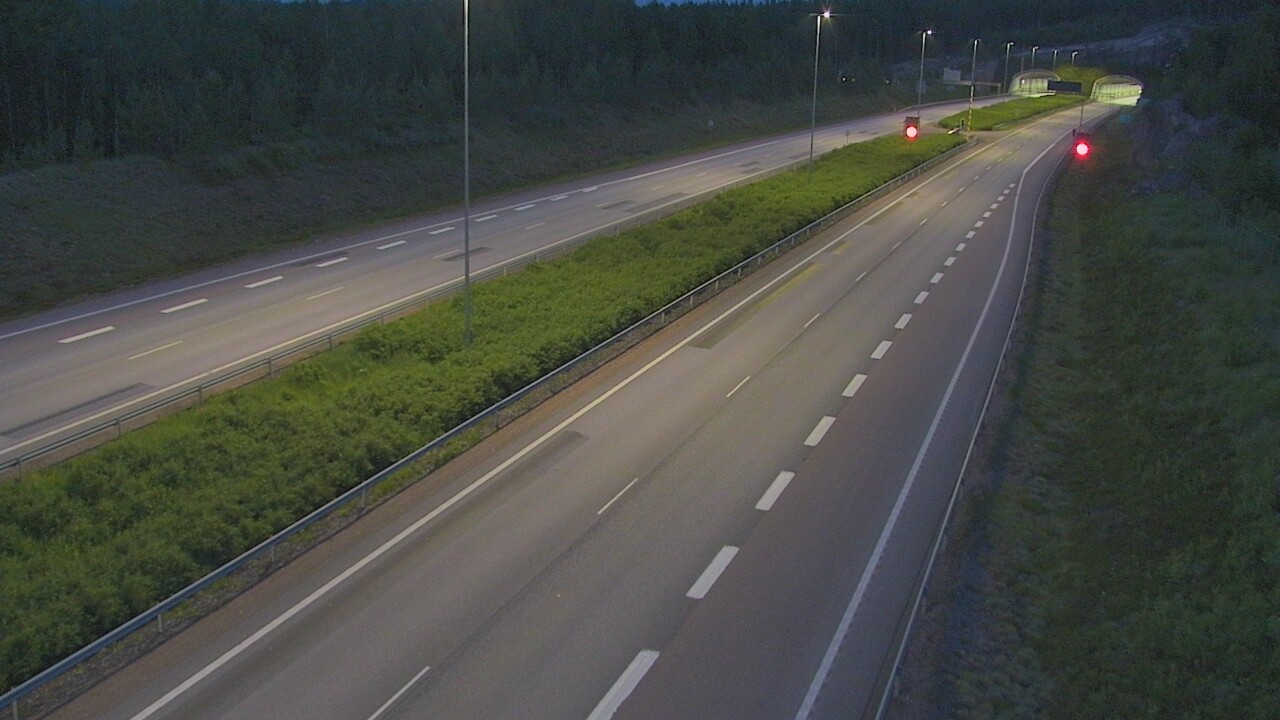 Kelikamerat Kuva Tie 7 Loviisa Markkinamäki, puomi, länsi, Loviisa, Uusimaa