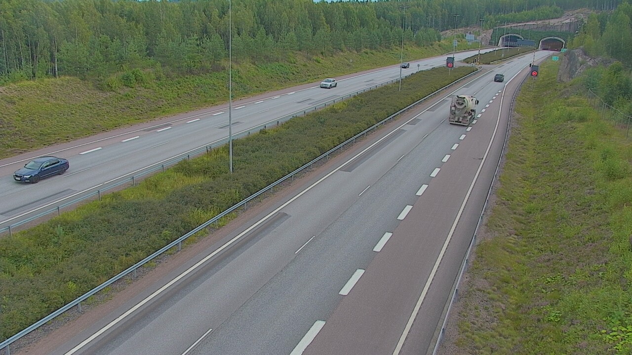 Weather Camera Image Road 7 Loviisa Markkinamäki, boom, west, Loviisa, Uusimaa
