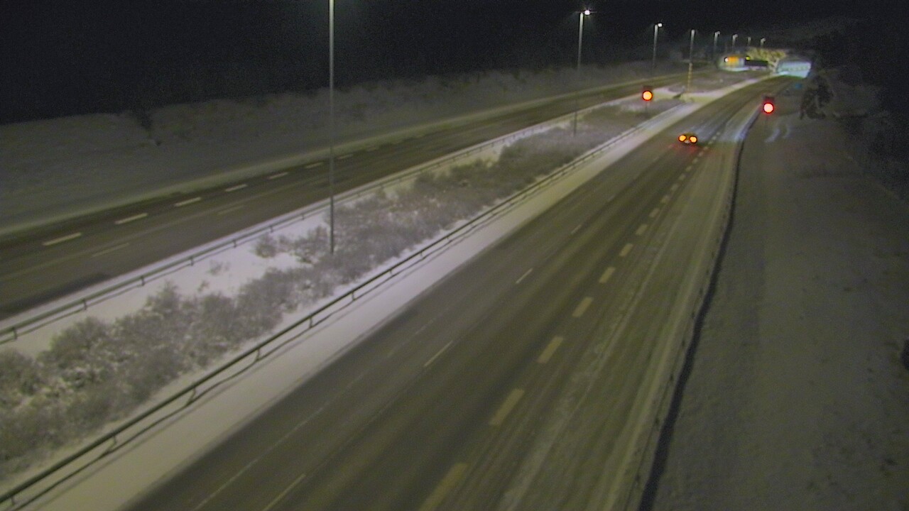 Kelikamerat Kuva Tie 7 Loviisa Markkinamäki, puomi, länsi, Loviisa, Uusimaa