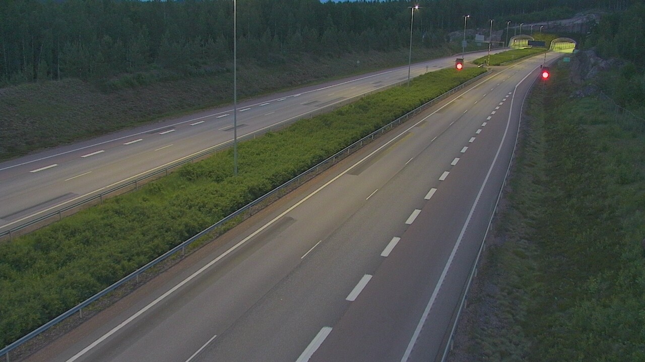 Kelikamerat Kuva Tie 7 Loviisa Markkinamäki, puomi, länsi, Loviisa, Uusimaa