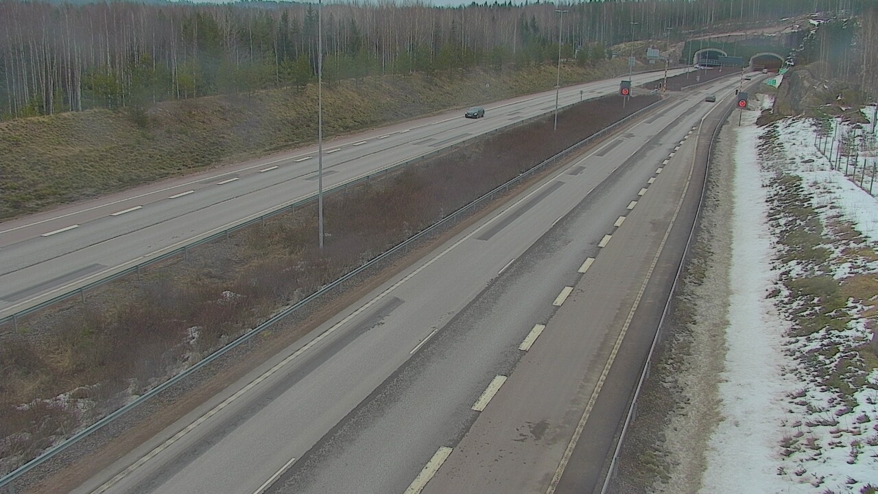 Weather Camera Image Road 7 Loviisa Markkinamäki, boom, west, Loviisa, Uusimaa