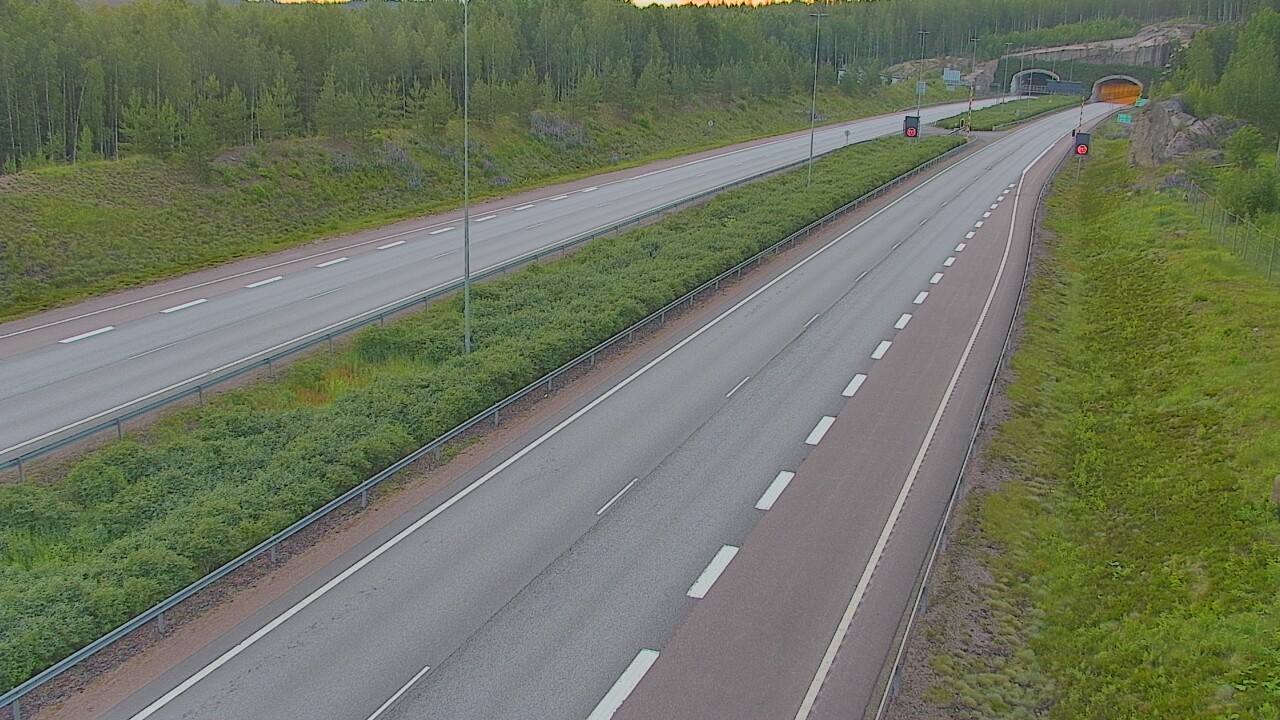 Weather Camera Image Road 7 Loviisa Markkinamäki, boom, west, Loviisa, Uusimaa