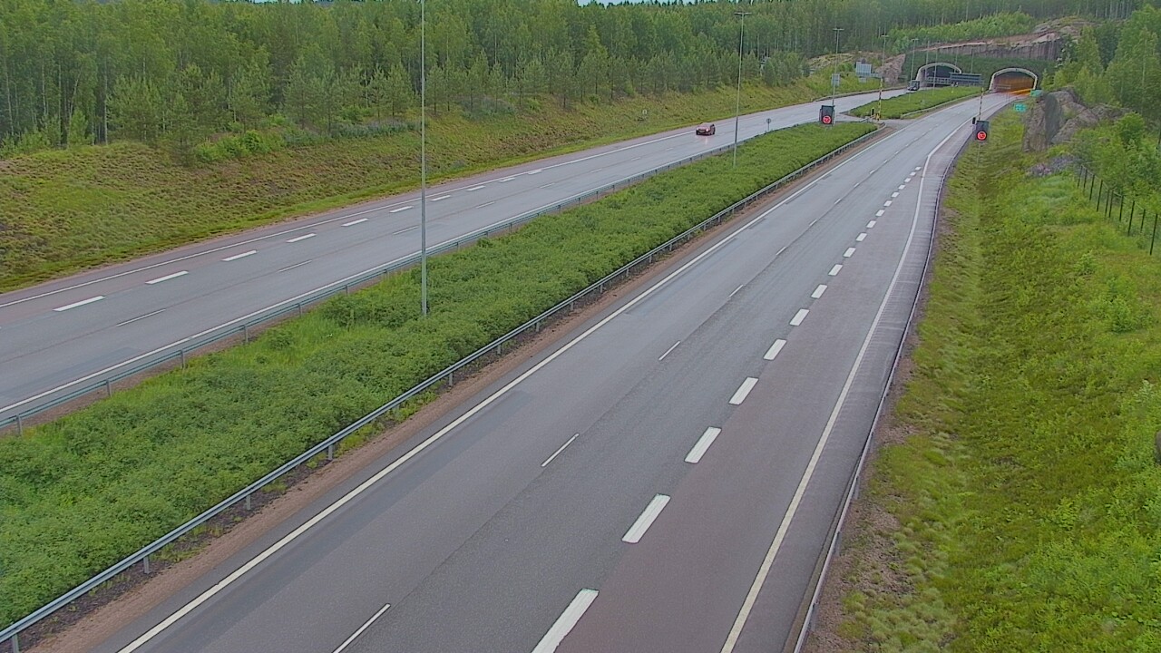 Weather Camera Image Road 7 Loviisa Markkinamäki, boom, west, Loviisa, Uusimaa