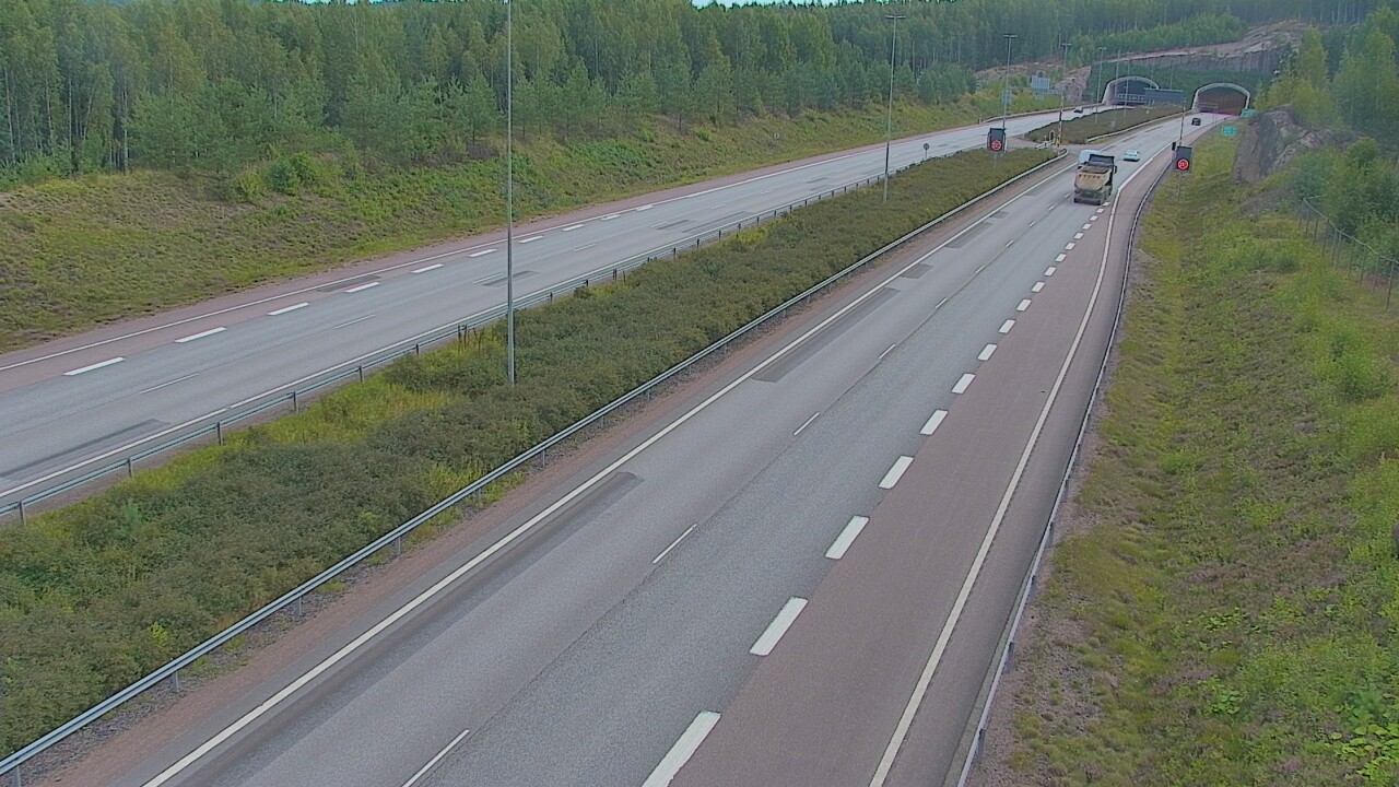 Weather Camera Image Road 7 Loviisa Markkinamäki, boom, west, Loviisa, Uusimaa