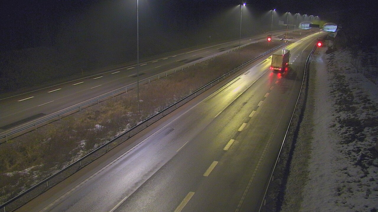 Kelikamerat Kuva Tie 7 Loviisa Markkinamäki, puomi, länsi, Loviisa, Uusimaa