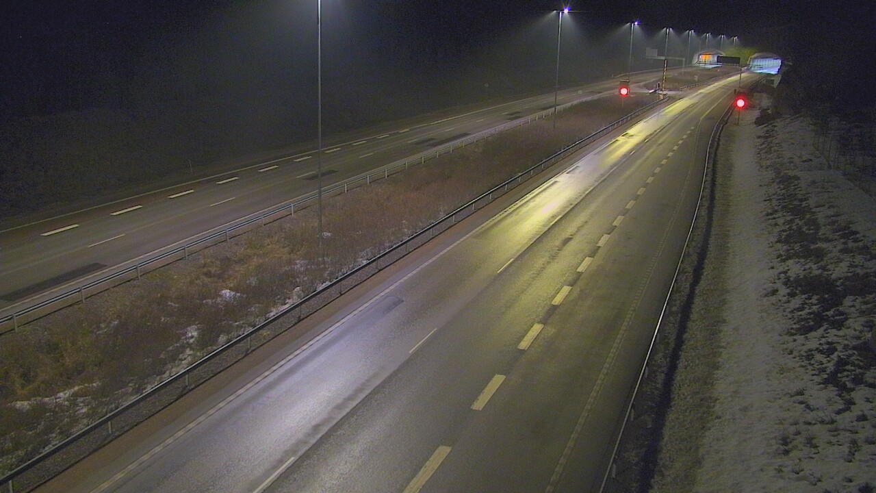 Kelikamerat Kuva Tie 7 Loviisa Markkinamäki, puomi, länsi, Loviisa, Uusimaa