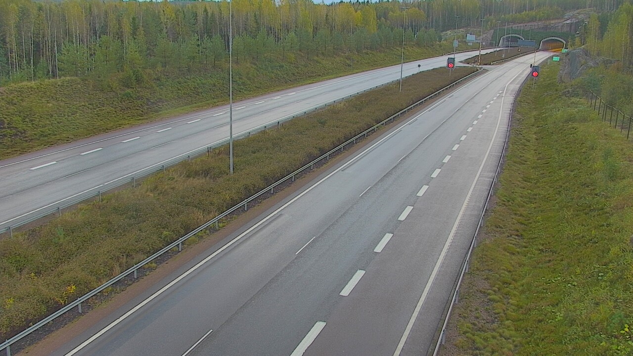Weather Camera Image Road 7 Loviisa Markkinamäki, boom, west, Loviisa, Uusimaa