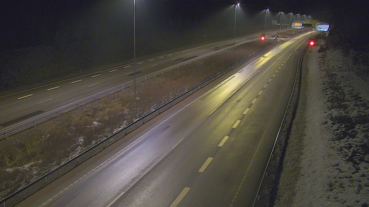 Kelikamerat Kuva Tie 7 Loviisa Markkinamäki, puomi, länsi, Loviisa, Uusimaa