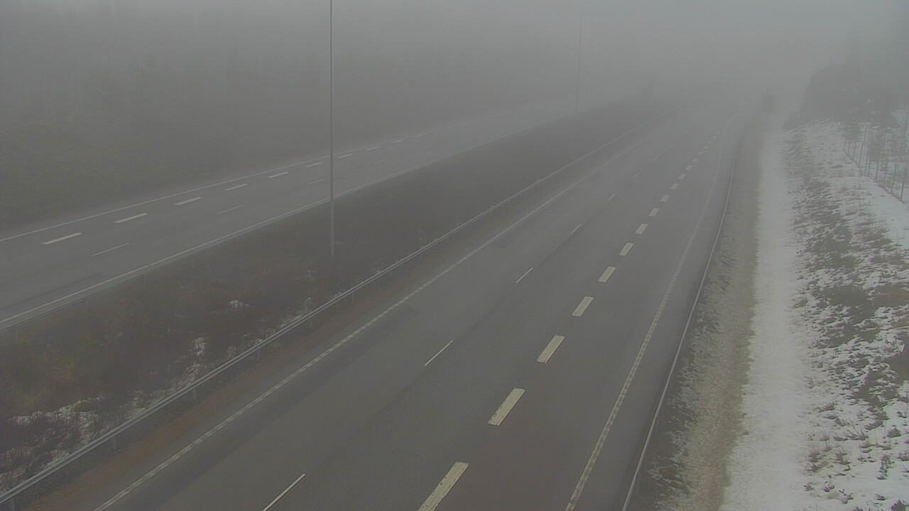 Kelikamerat Kuva Tie 7 Loviisa Markkinamäki, puomi, länsi, Loviisa, Uusimaa