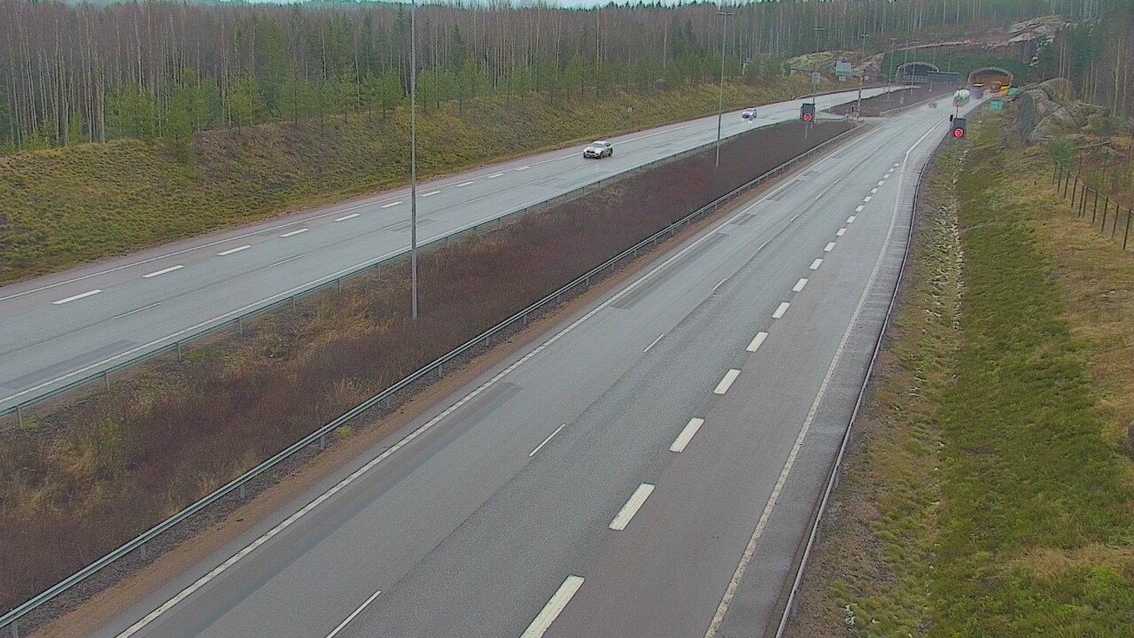 Weather Camera Image Road 7 Loviisa Markkinamäki, boom, west, Loviisa, Uusimaa