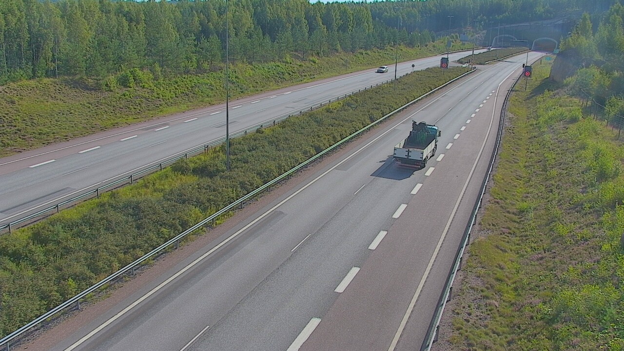Weather Camera Image Road 7 Loviisa Markkinamäki, boom, west, Loviisa, Uusimaa