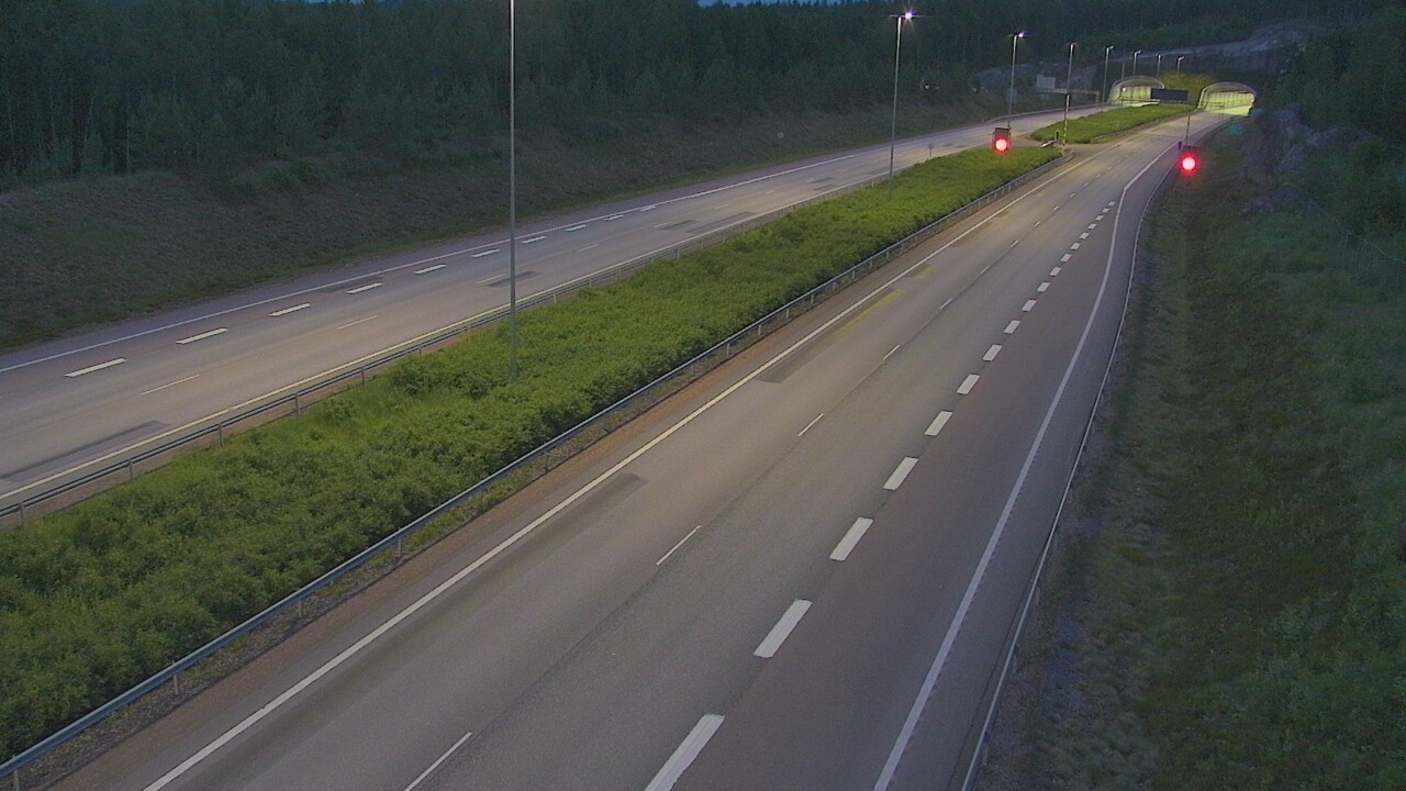 Kelikamerat Kuva Tie 7 Loviisa Markkinamäki, puomi, länsi, Loviisa, Uusimaa