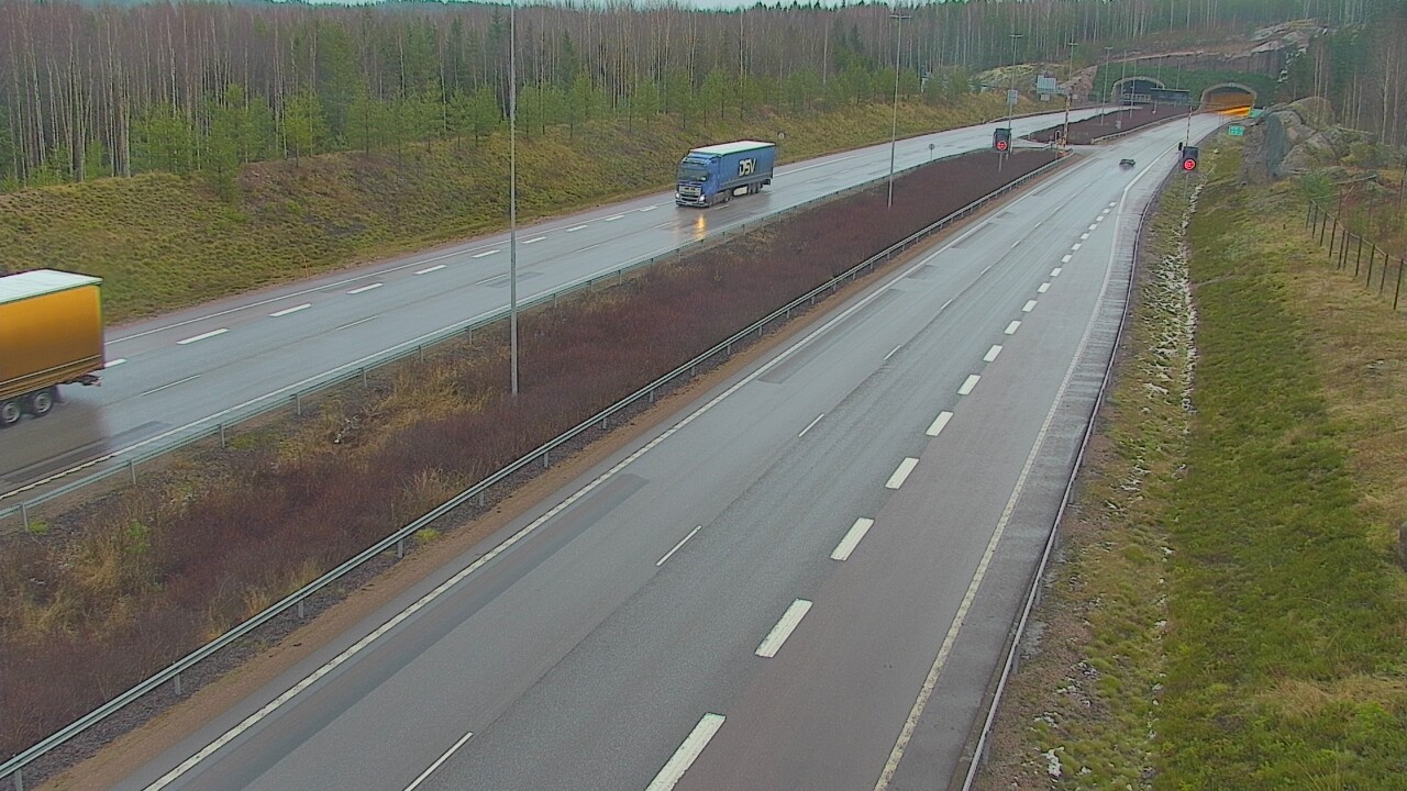 Weather Camera Image Road 7 Loviisa Markkinamäki, boom, west, Loviisa, Uusimaa