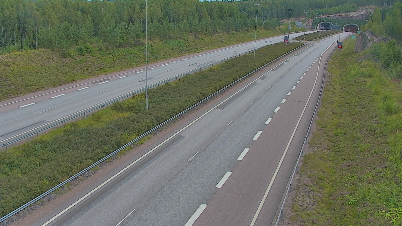 Weather Camera Image Road 7 Loviisa Markkinamäki, boom, west, Loviisa, Uusimaa
