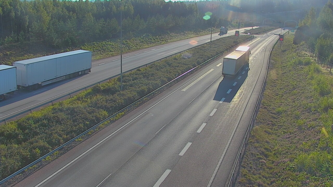 Weather Camera Image Road 7 Loviisa Markkinamäki, boom, west, Loviisa, Uusimaa