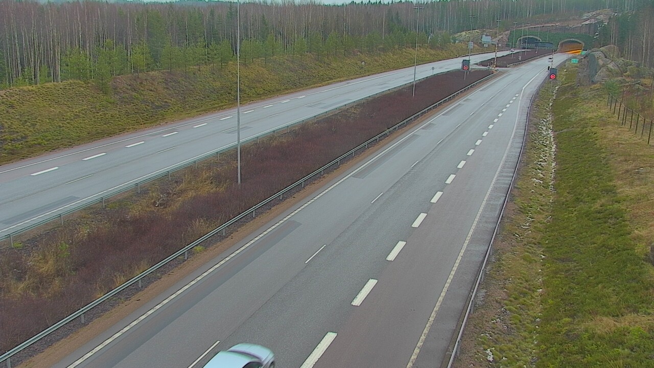 Weather Camera Image Road 7 Loviisa Markkinamäki, boom, west, Loviisa, Uusimaa