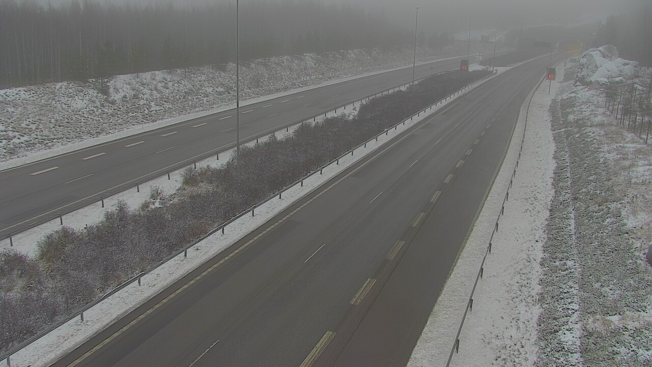 Kelikamerat Kuva Tie 7 Loviisa Markkinamäki, puomi, länsi, Loviisa, Uusimaa