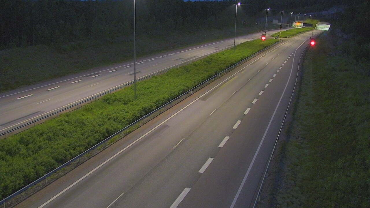 Kelikamerat Kuva Tie 7 Loviisa Markkinamäki, puomi, länsi, Loviisa, Uusimaa