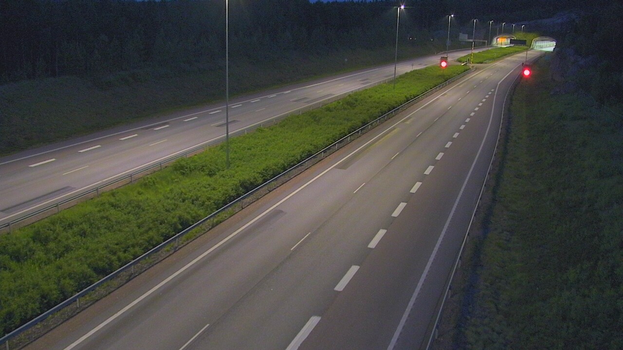 Kelikamerat Kuva Tie 7 Loviisa Markkinamäki, puomi, länsi, Loviisa, Uusimaa
